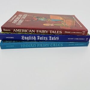 American, English And Indian Fairy Tales Books Baum & Jacobs